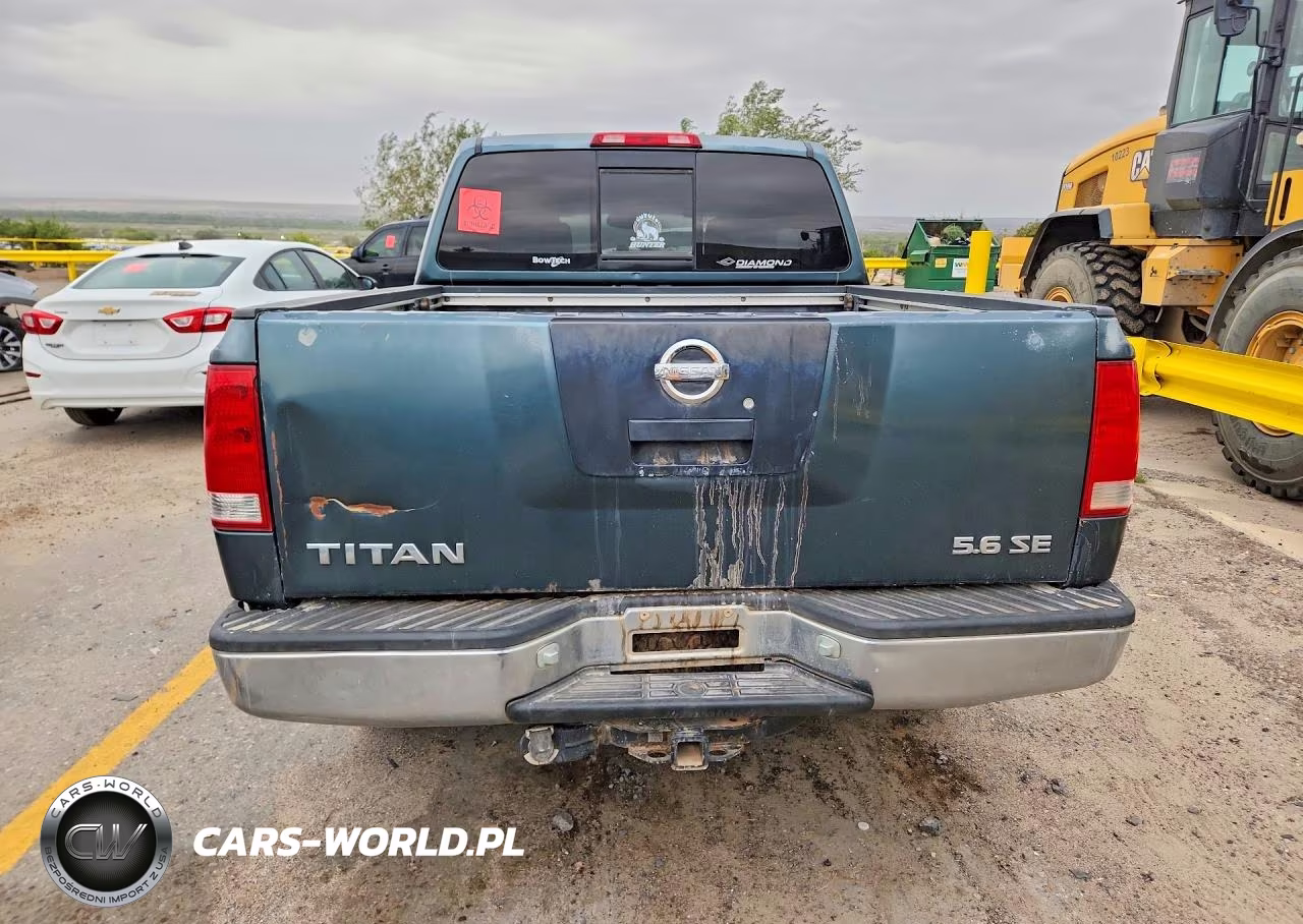 2004 Nissan Titan Xe VIN:1N6AA07BX4N540115 - 6