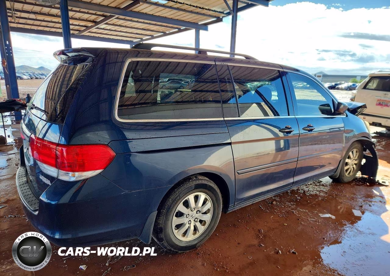 2009 Honda Odyssey Ex VIN:5FNRL38499B046285 - 3