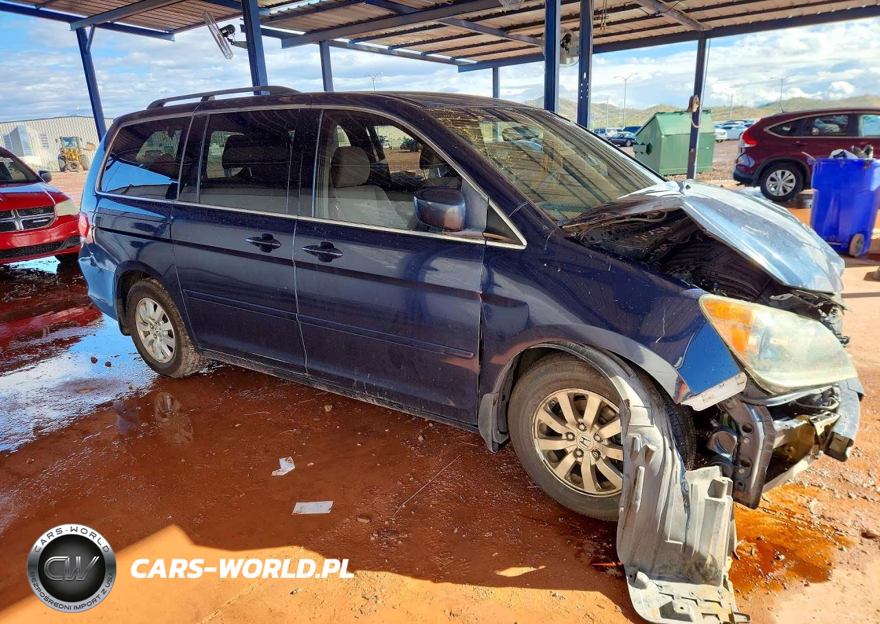 2009 Honda Odyssey Ex VIN:5FNRL38499B046285 - 4