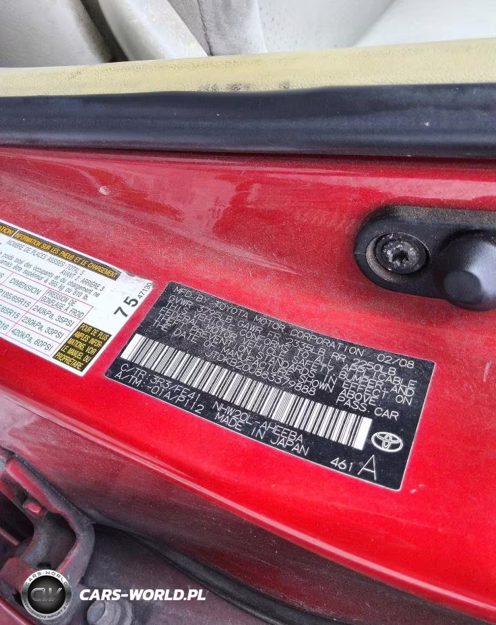 2008 Toyota Prius Standard VIN:JTDKB20U883379888 - 12