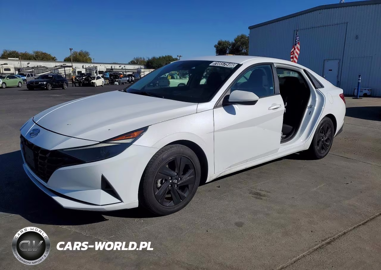 2021 Hyundai Elantra Sel VIN:5NPLM4AG7MH006861 - 1