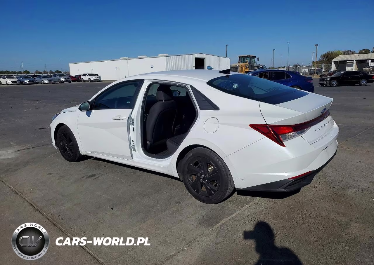 2021 Hyundai Elantra Sel VIN:5NPLM4AG7MH006861 - 2