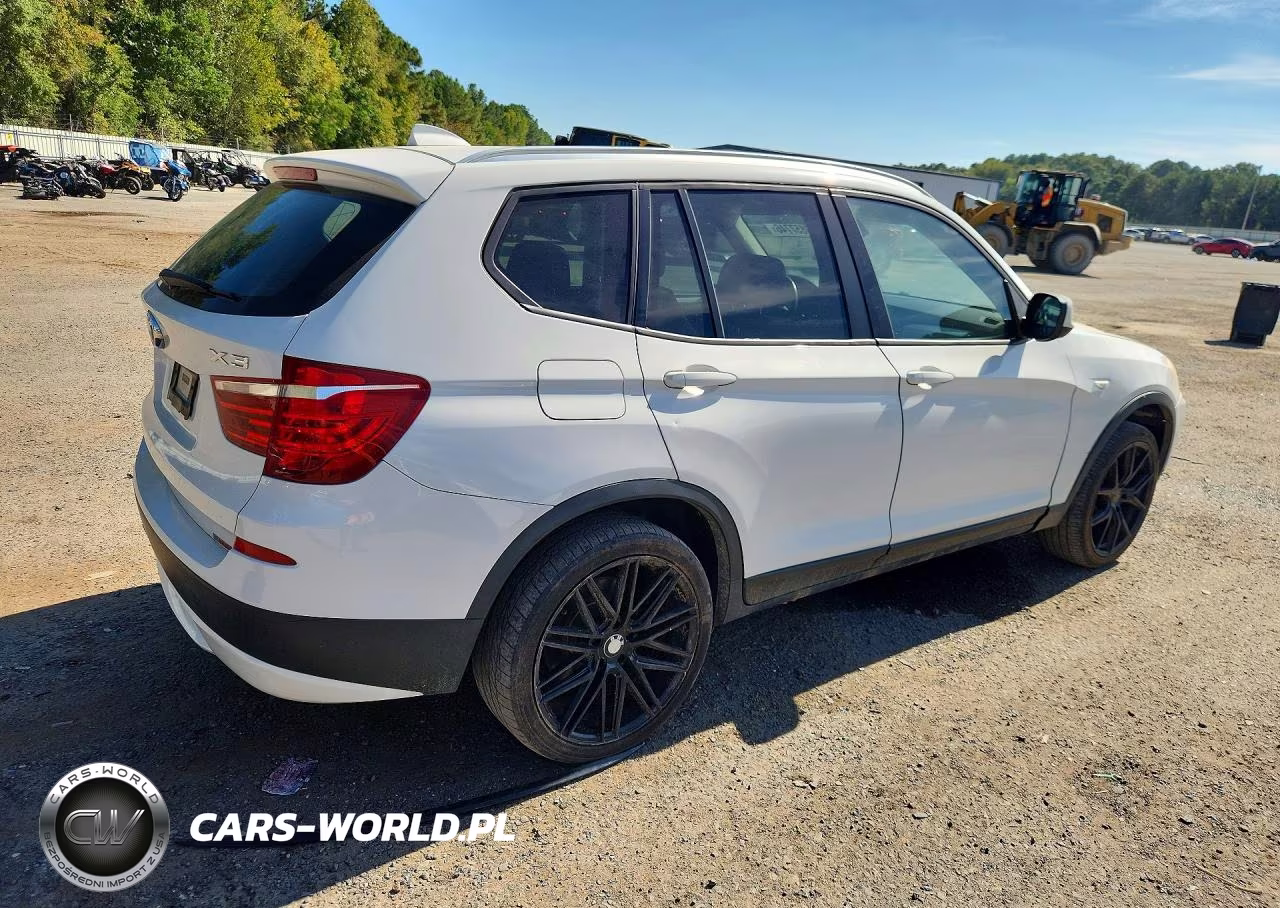 BMW X3 XDRIVE2 VIN:5UXWX9C51D0A28933 - 3