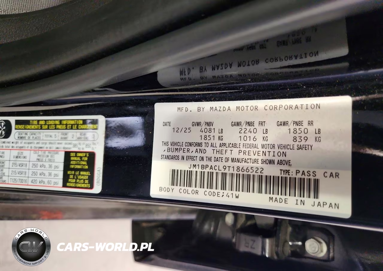 2026 Mazda 3 Preferred VIN:JM1BPACL9T1866522 - 12
