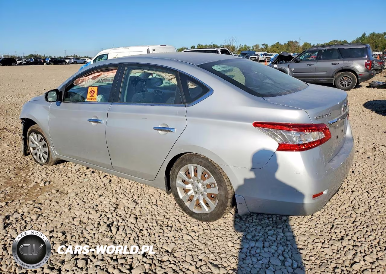 2015 Nissan Sentra S VIN:3N1AB7AP5FY377718 - 2