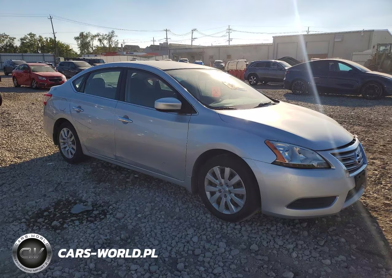 2015 Nissan Sentra S VIN:3N1AB7AP5FY377718 - 4