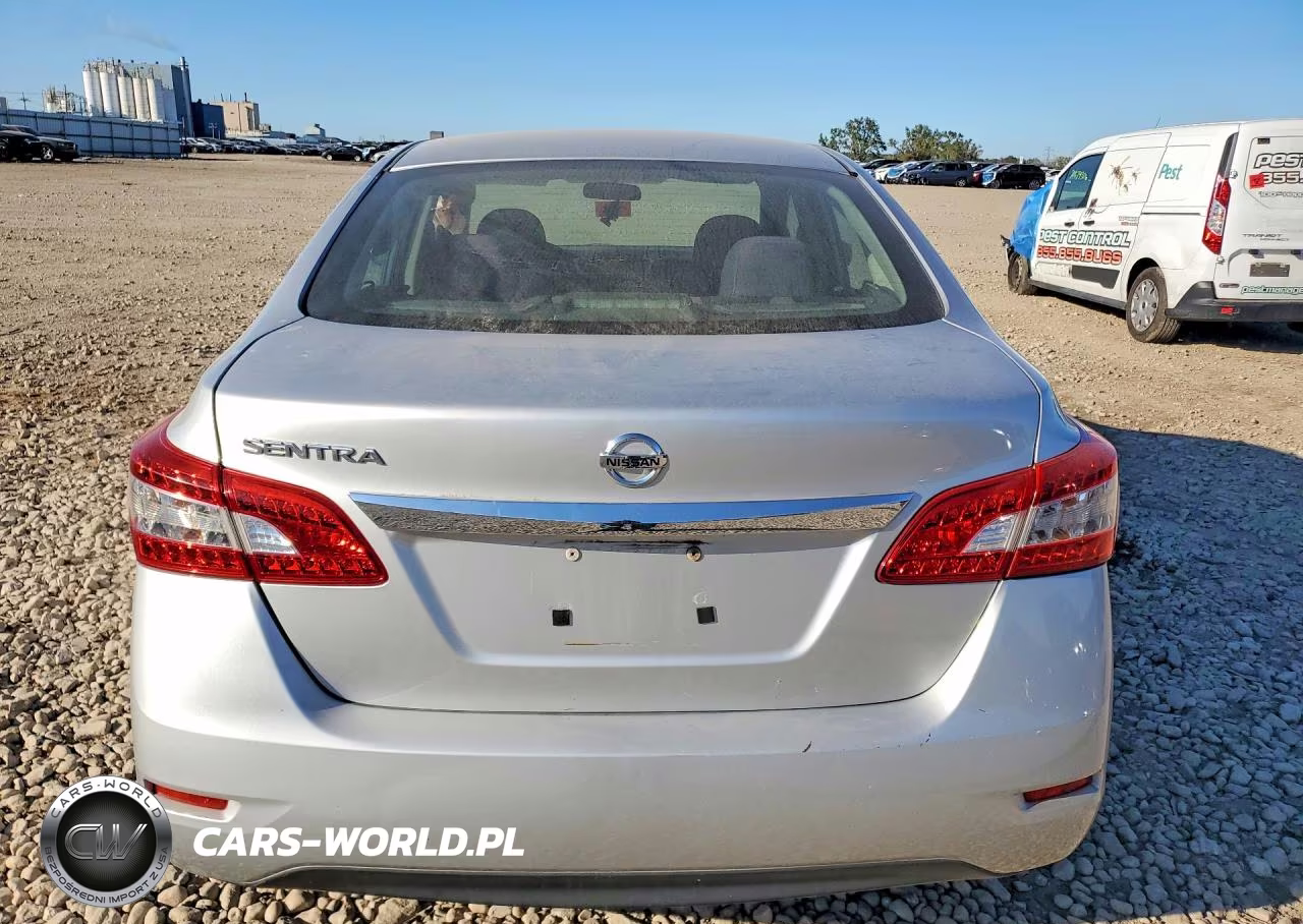 2015 Nissan Sentra S VIN:3N1AB7AP5FY377718 - 6