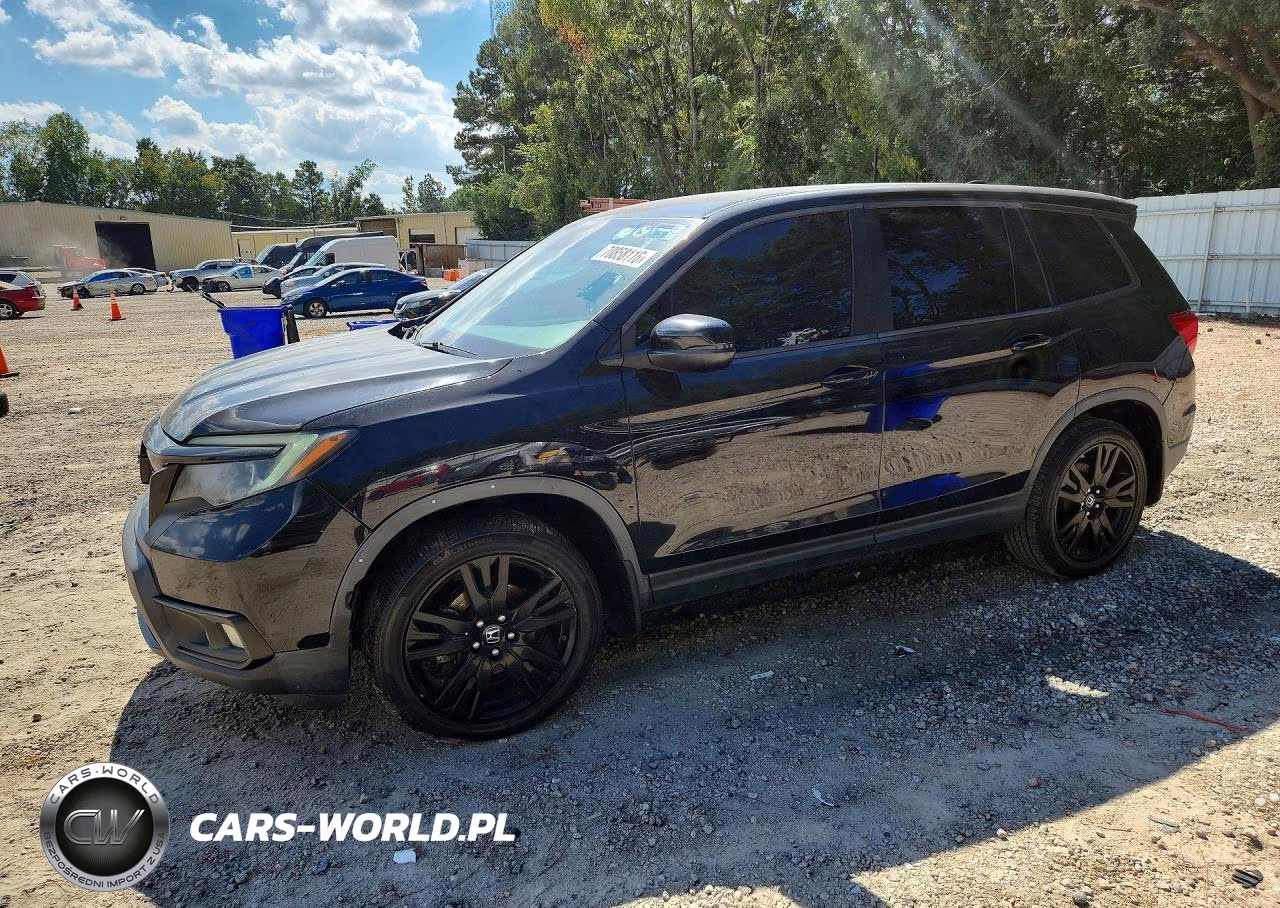 2019 Honda Passport Sport VIN:5FNYF7H24KB004671 - 1