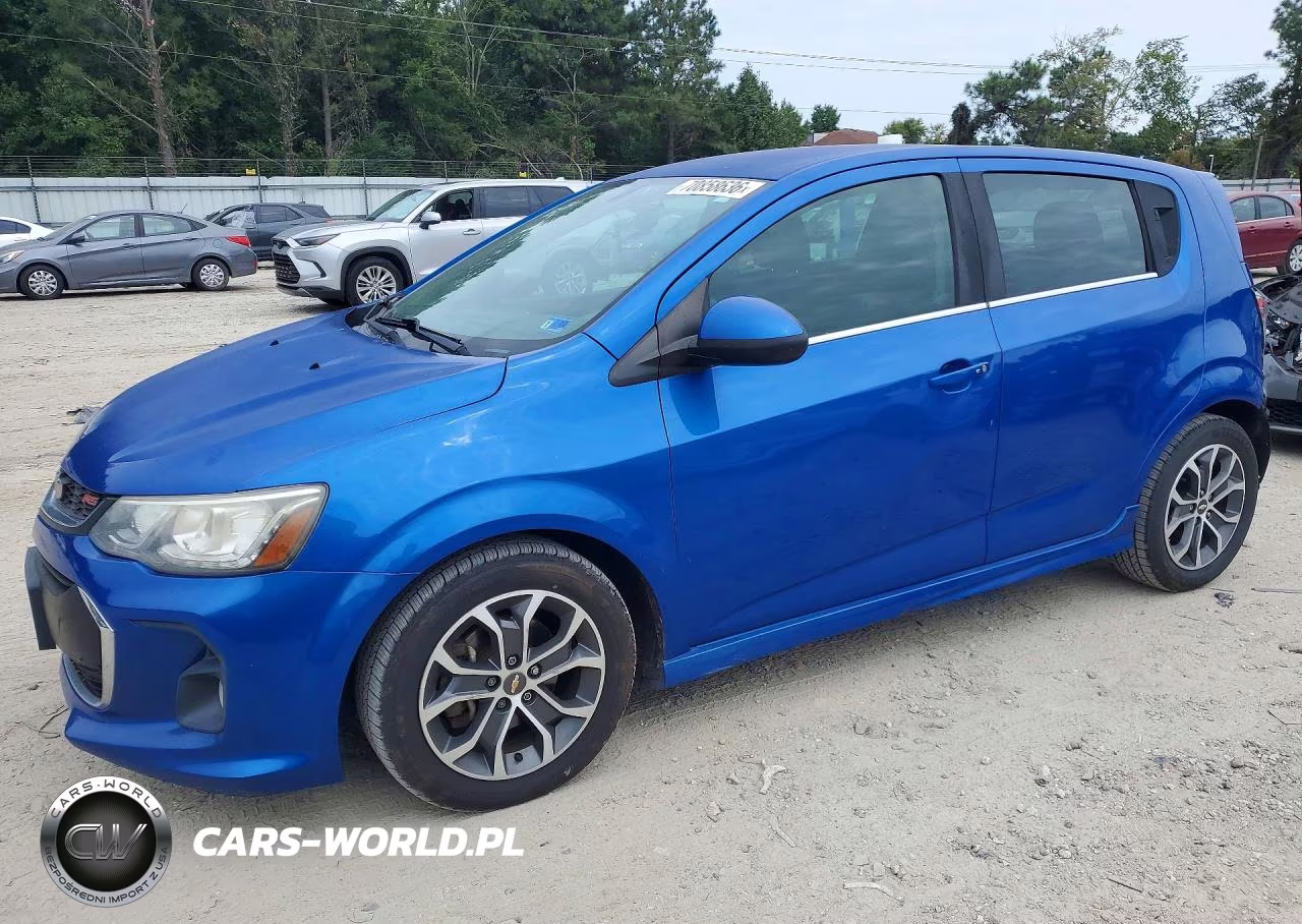2017 Chevrolet Sonic Lt VIN:1G1JD6SH6H4100406 - 1