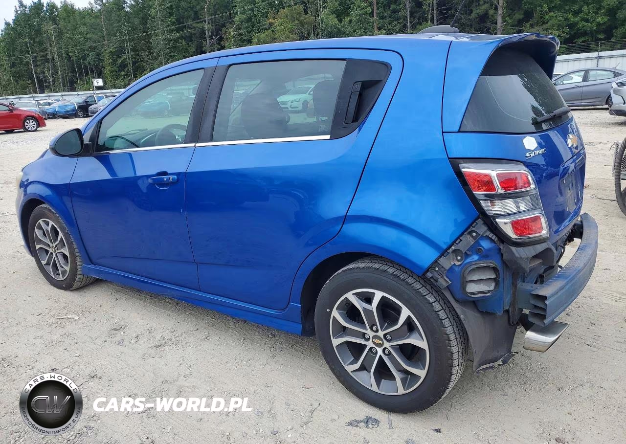 2017 Chevrolet Sonic Lt VIN:1G1JD6SH6H4100406 - 2
