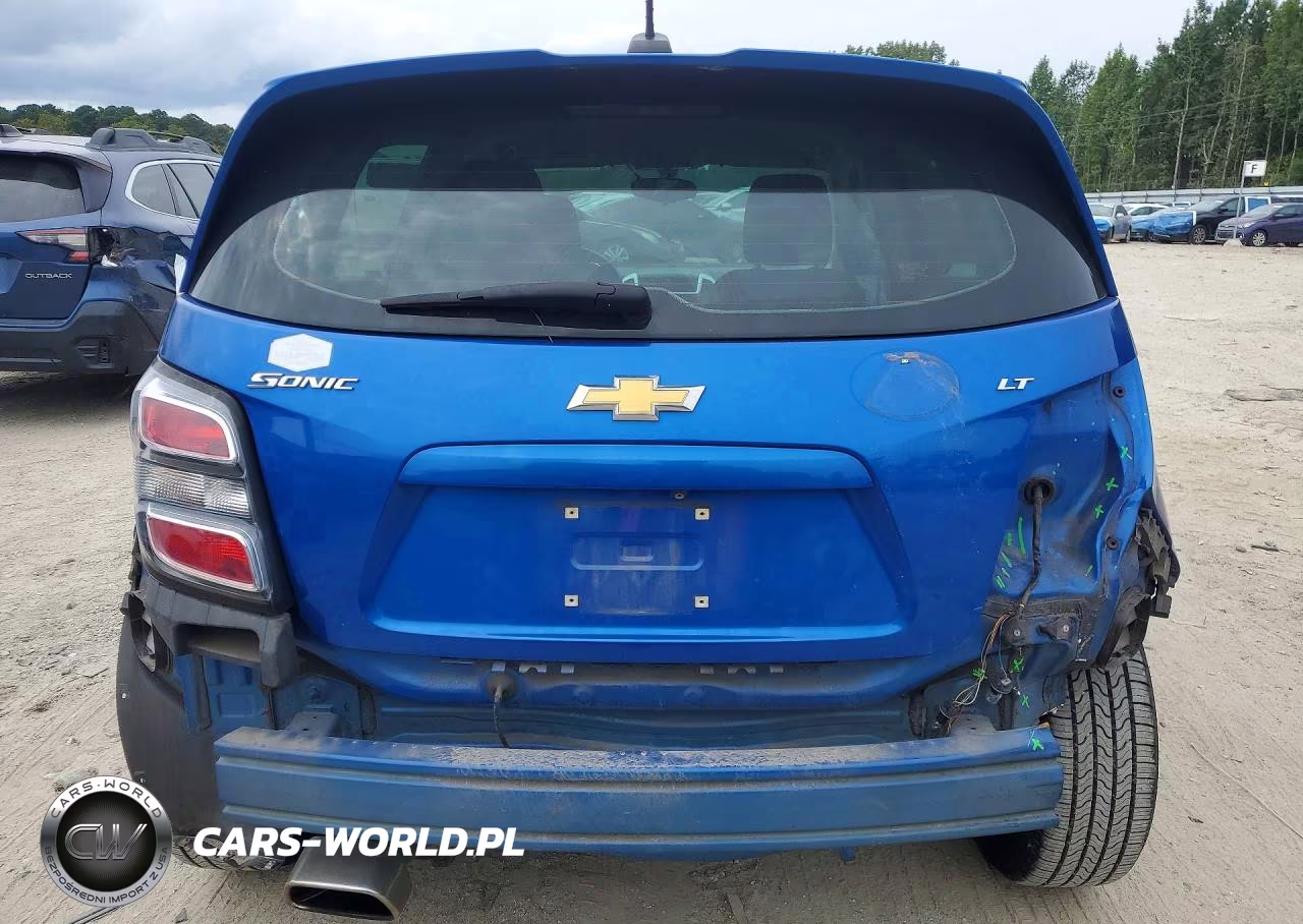 2017 Chevrolet Sonic Lt VIN:1G1JD6SH6H4100406 - 6
