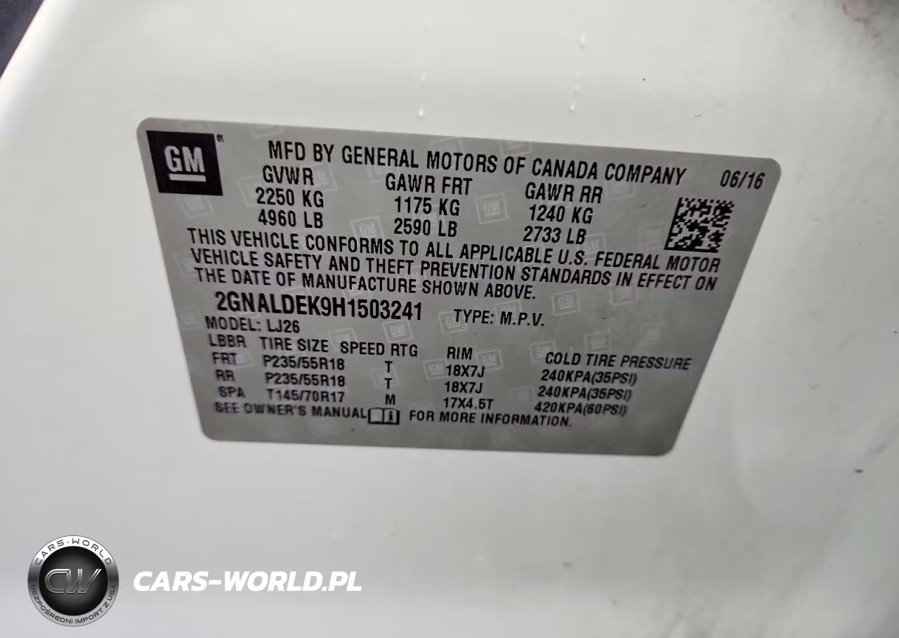 2017 Chevrolet Equinox Premier VIN:2GNALDEK9H1503241 - 13