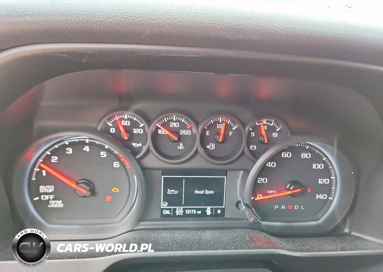 2021 Chevrolet Silverado K1500 Custom VIN:3GCPYBEK7MG282376 - 9