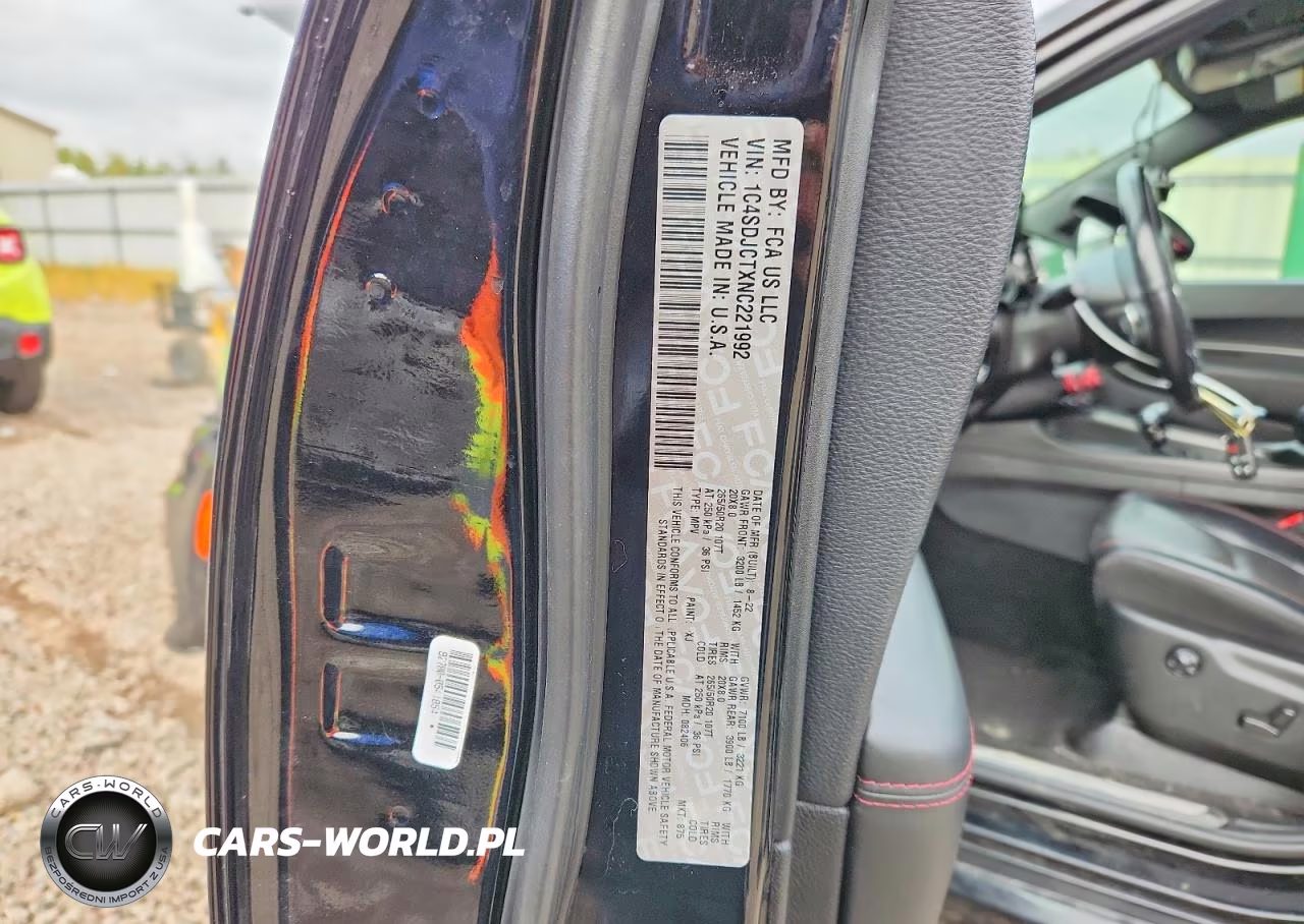 2022 Dodge Durango R-T VIN:1C4SDJCTXNC221992 - 13