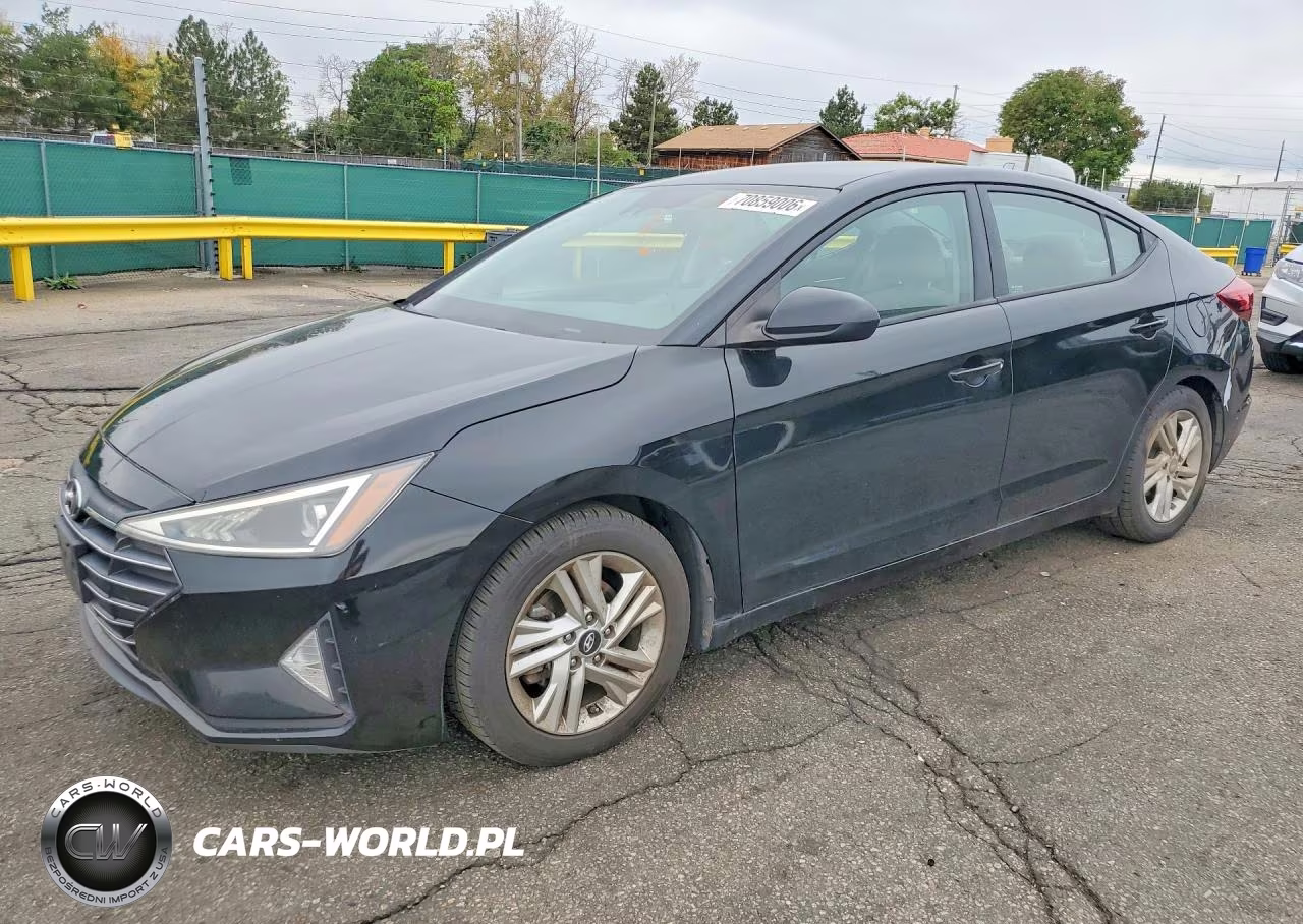 2020 Hyundai Elantra Sel VIN:5NPD84LF7LH570019 - 1