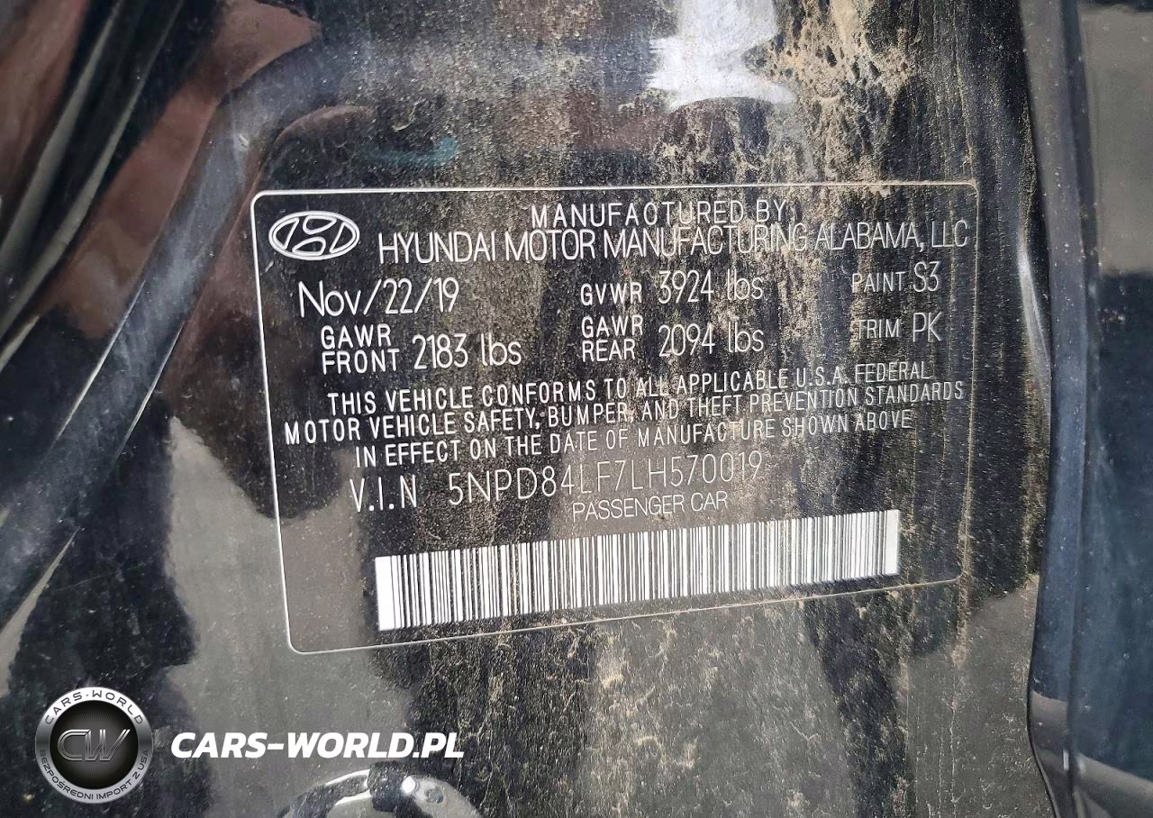 2020 Hyundai Elantra Sel VIN:5NPD84LF7LH570019 - 12