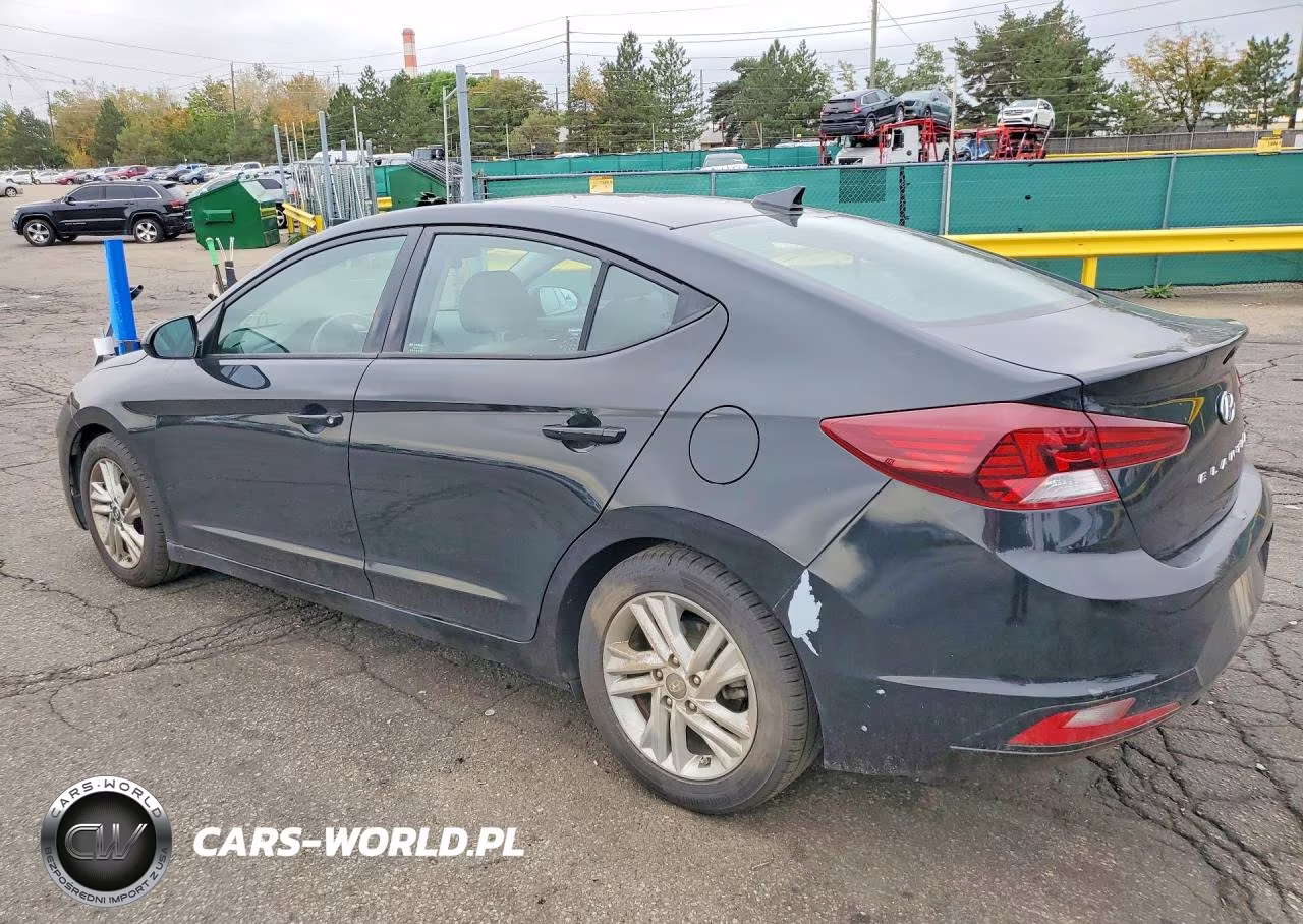 2020 Hyundai Elantra Sel VIN:5NPD84LF7LH570019 - 2