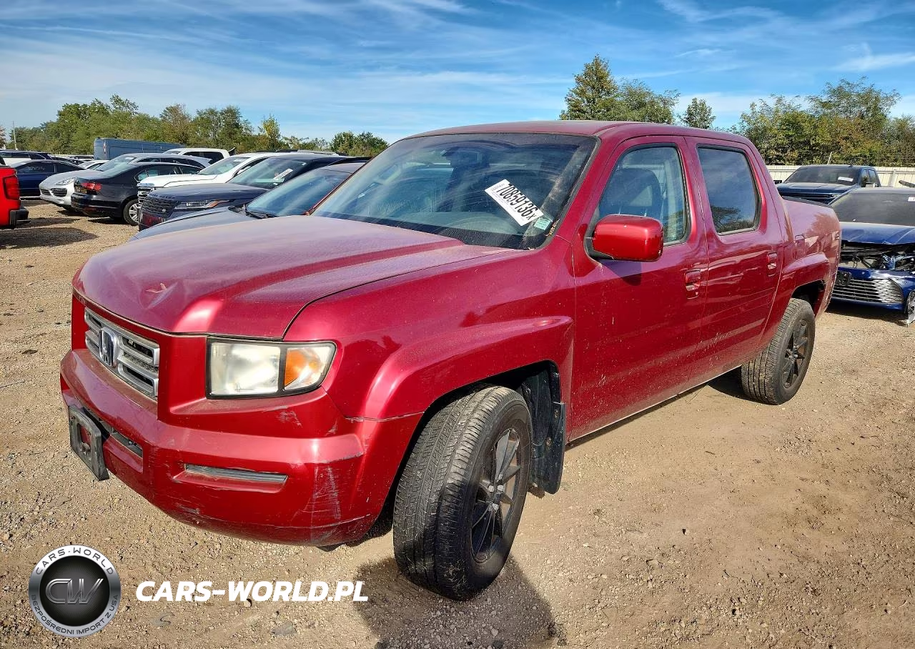 2006 Honda Ridgeline Rtl VIN:2HJYK16596H528819 - 1