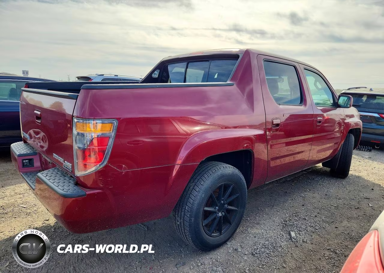 2006 Honda Ridgeline Rtl VIN:2HJYK16596H528819 - 3