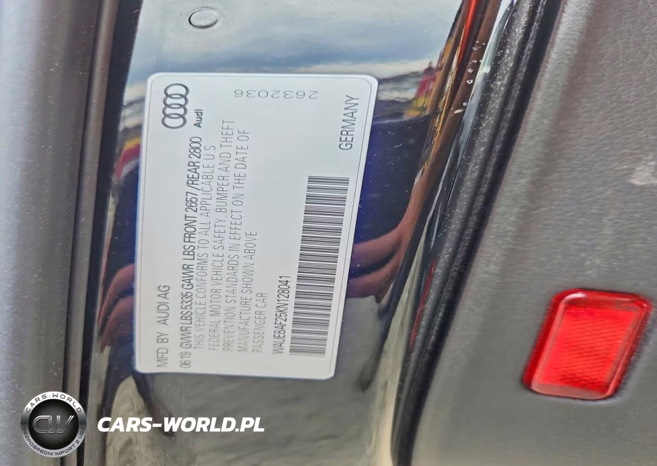 2019 Audi A6 Premium Plus VIN:WAUE8AF25KN128041 - 12