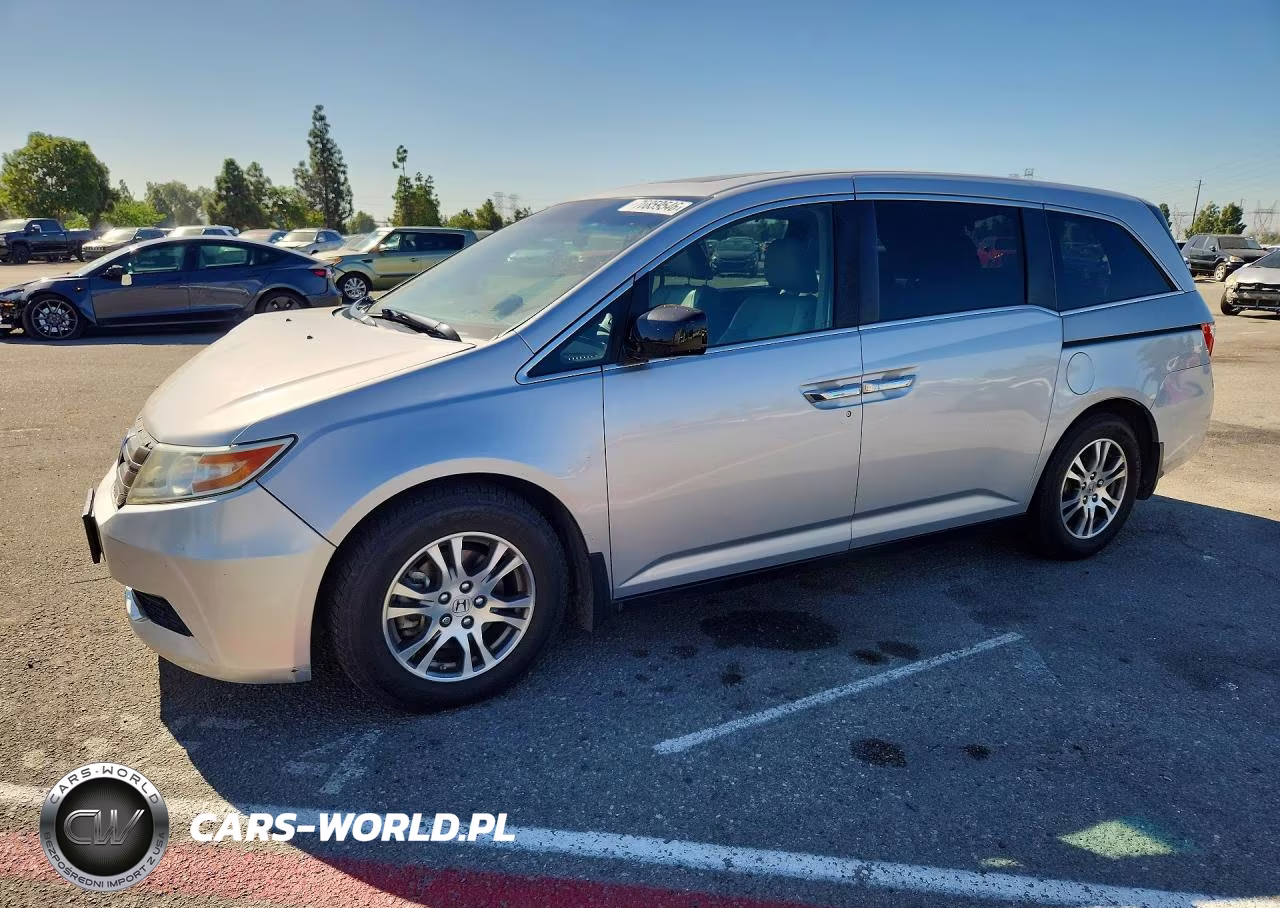 2013 Honda Odyssey Exl VIN:5FNRL5H65DB089530 - 1