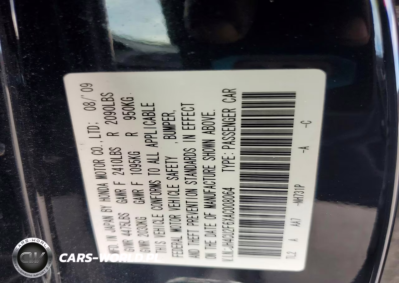 2010 Acura Tsx VIN:JH4CU2F6XAC008064 - 13
