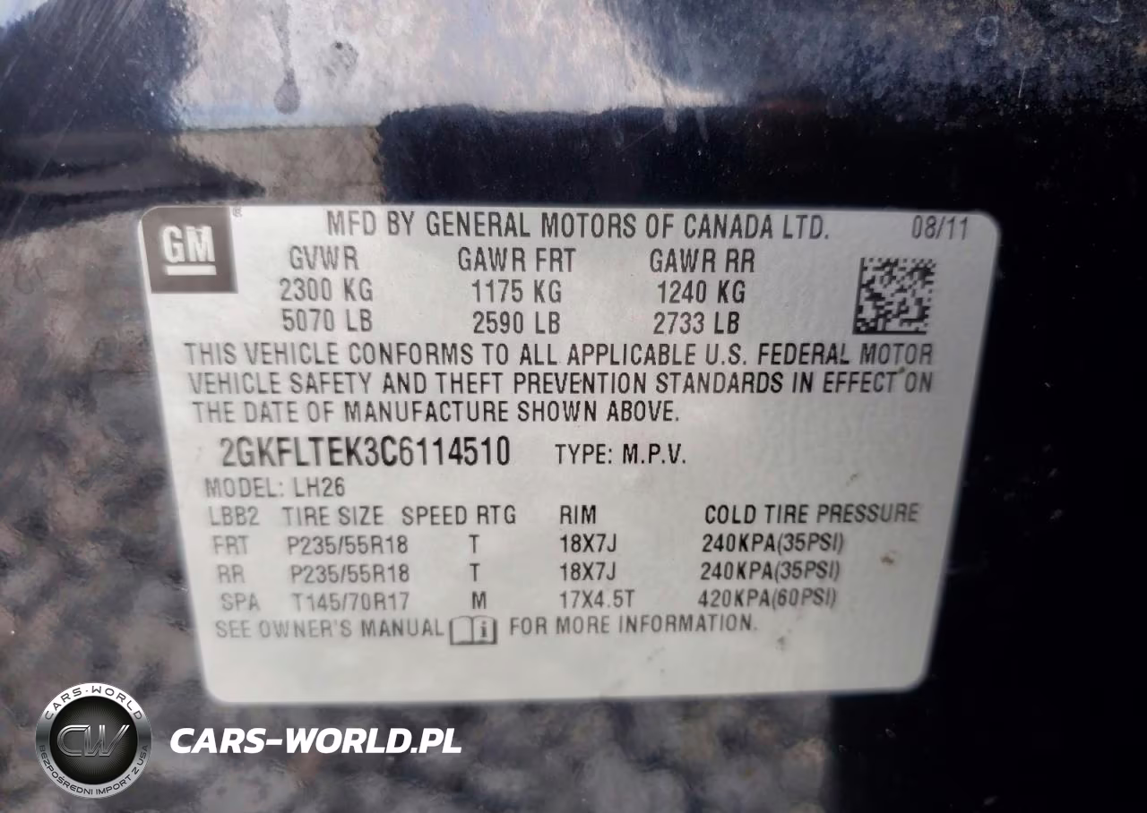 2012 GMC Terrain Sle VIN:2GKFLTEK3C6114510 - 13