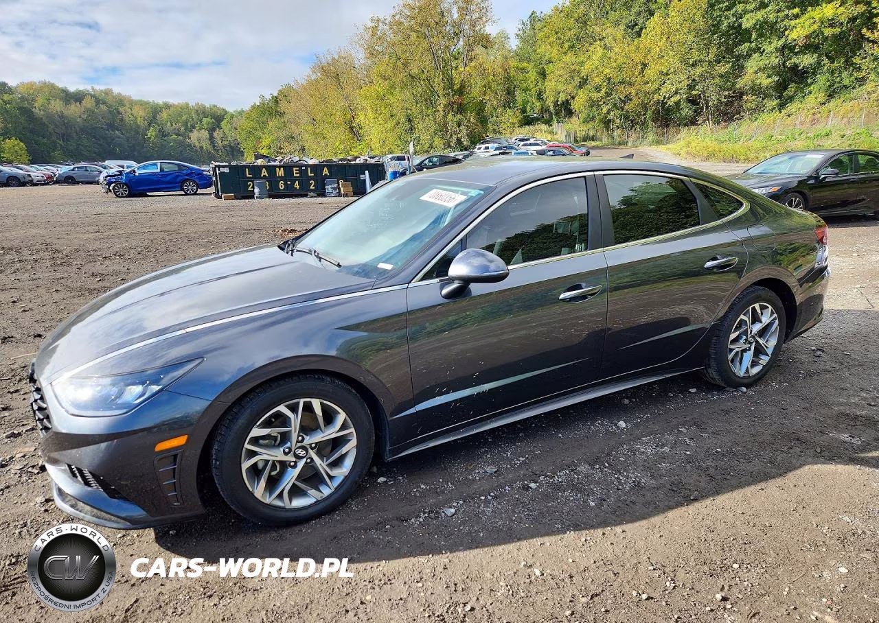 2020 Hyundai Sonata Sel VIN:5NPEF4JAXLH023487 - 1
