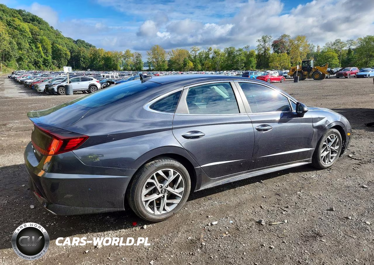 2020 Hyundai Sonata Sel VIN:5NPEF4JAXLH023487 - 3
