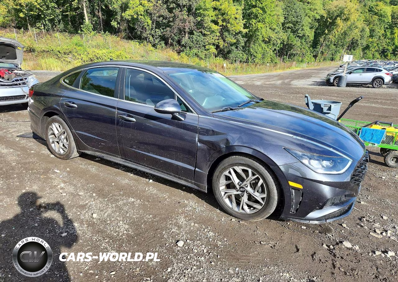 2020 Hyundai Sonata Sel VIN:5NPEF4JAXLH023487 - 4