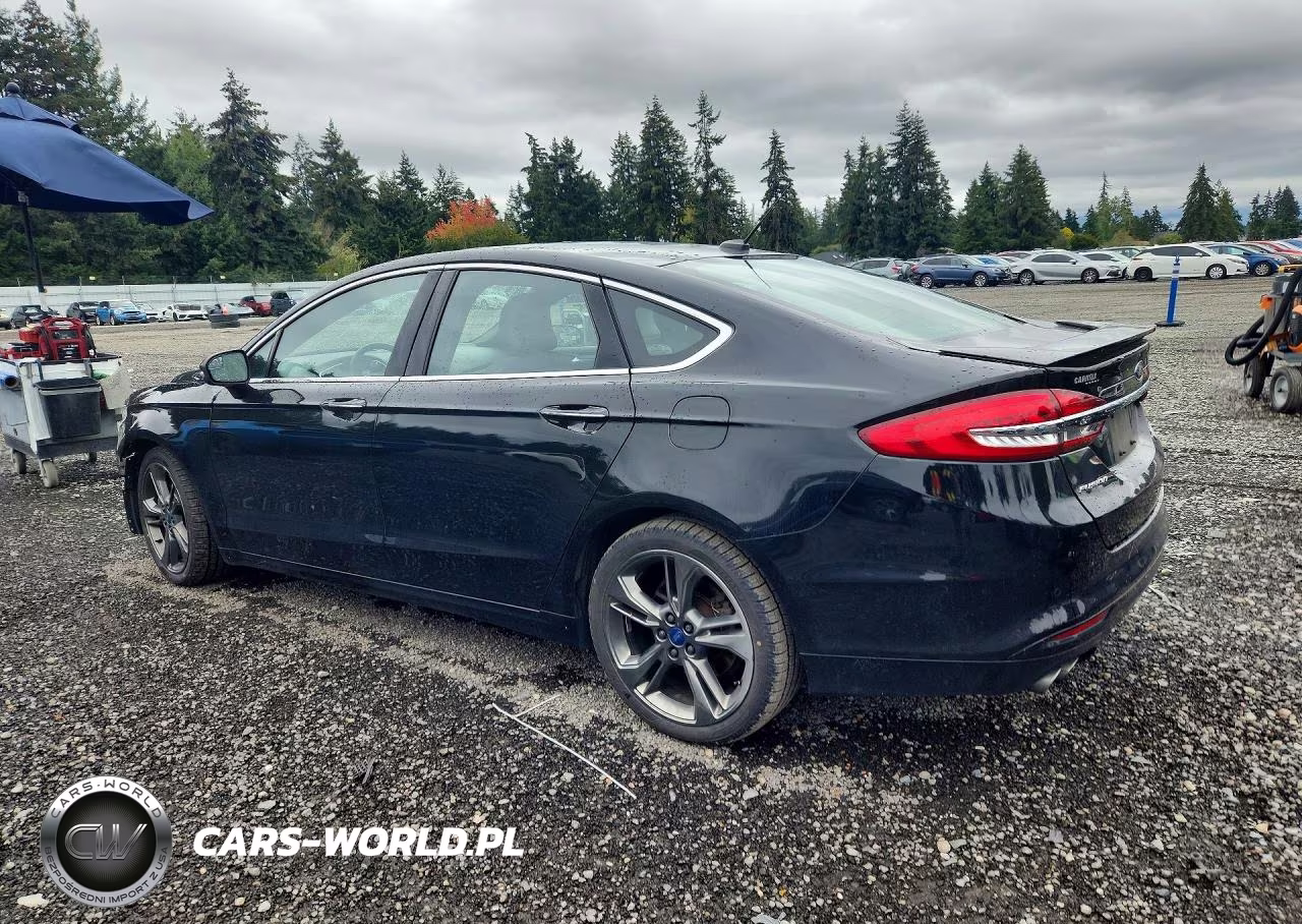 2018 Ford Fusion Sport VIN:3FA6P0VP6JR111400 - 2