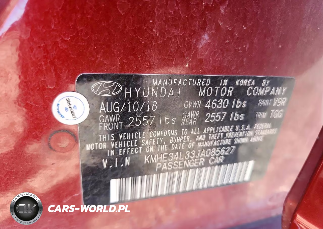 2018 Hyundai Sonata Hybrid Limited VIN:KMHE34L33JA085627 - 13