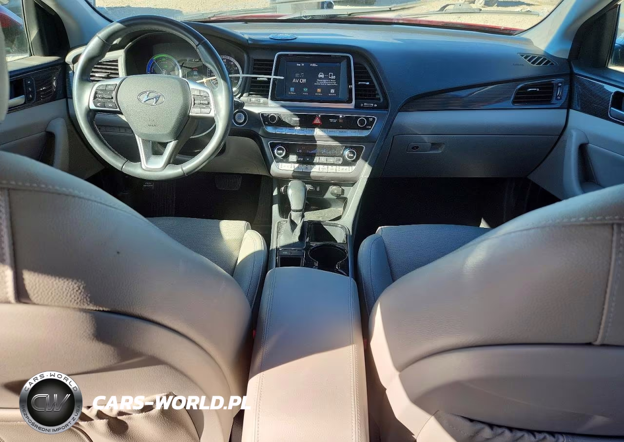 2018 Hyundai Sonata Hybrid Limited VIN:KMHE34L33JA085627 - 8