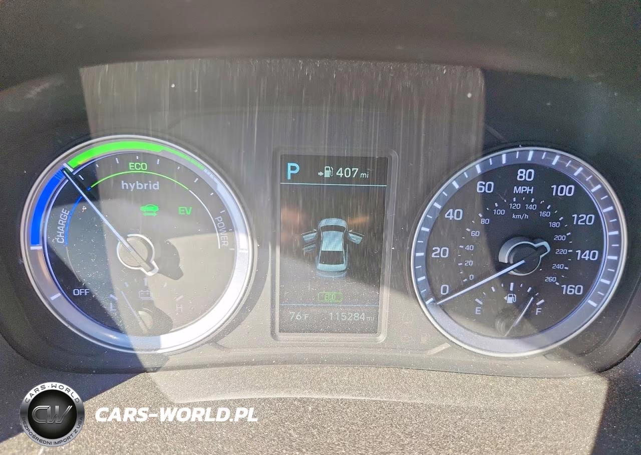 2018 Hyundai Sonata Hybrid Limited VIN:KMHE34L33JA085627 - 9
