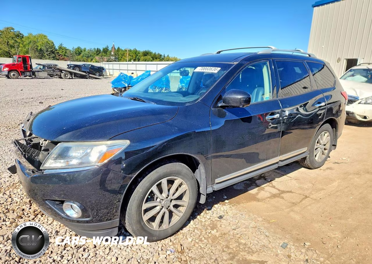 2016 Nissan Pathfinder Sl VIN:5N1AR2MM9GC630705 - 1
