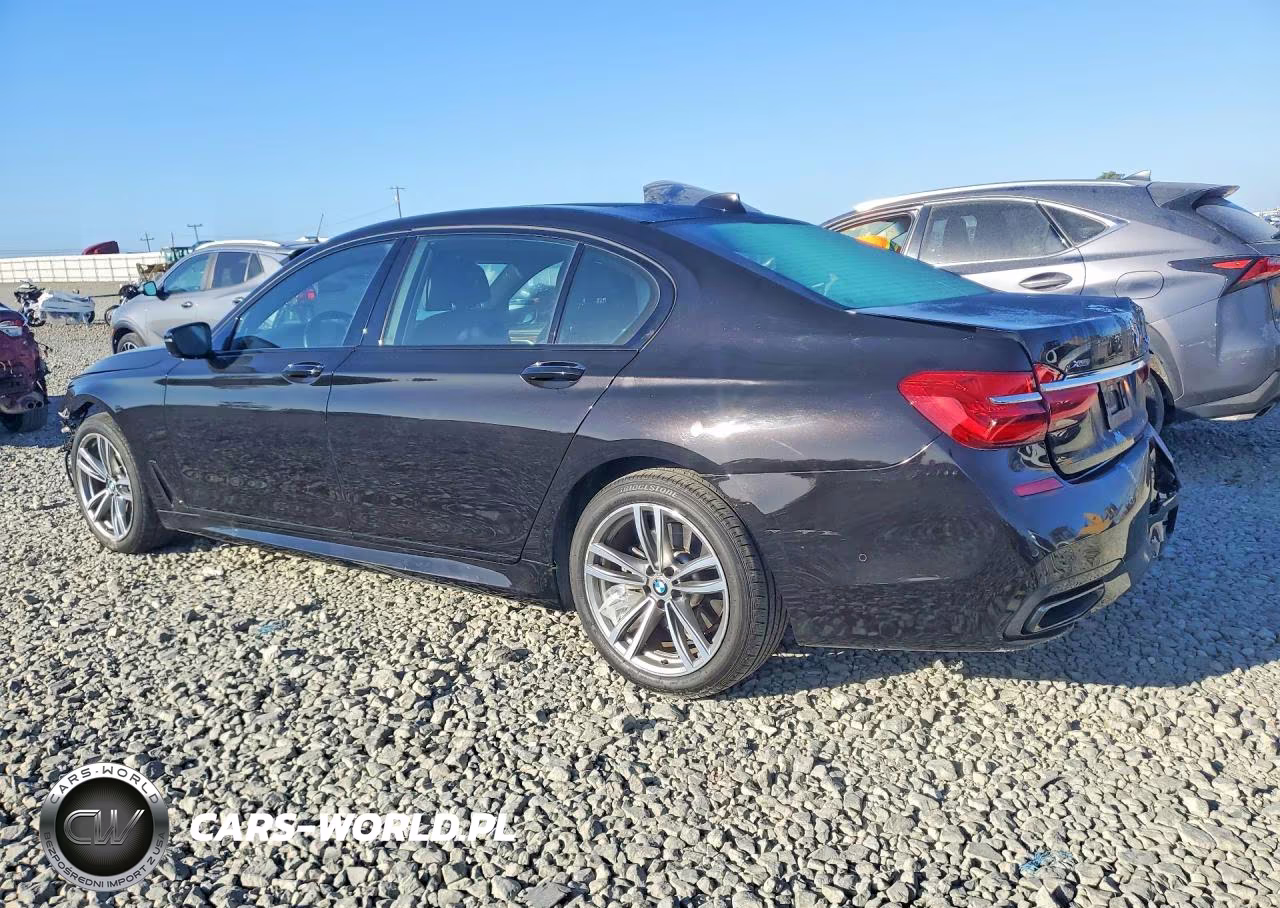 2019 BMW 740 Xi VIN:WBA7E4C50KGV28837 - 2