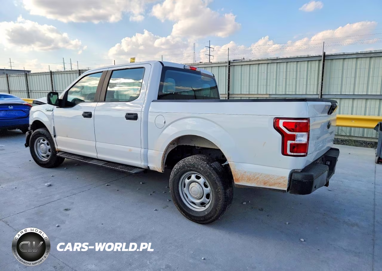 2020 Ford F150 Supercrew VIN:1FTEW1C53LFC11910 - 2