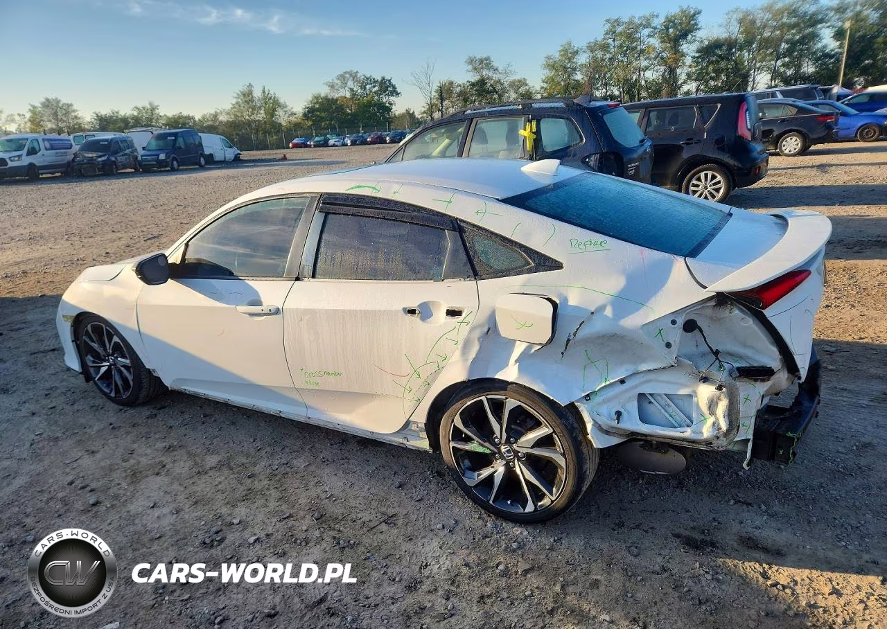 2019 Honda Civic Si VIN:2HGFC1E5XKH702001 - 2