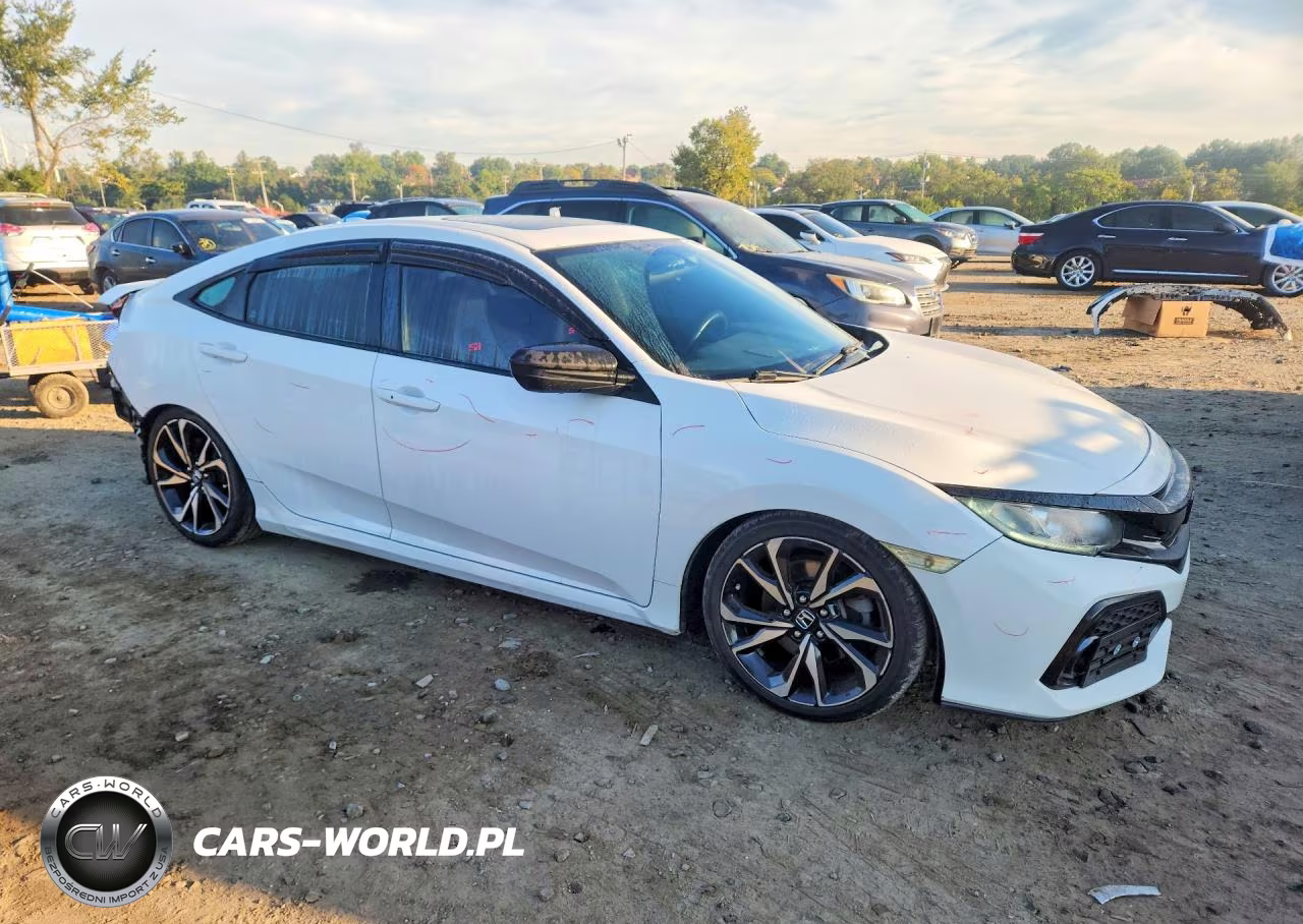 2019 Honda Civic Si VIN:2HGFC1E5XKH702001 - 4