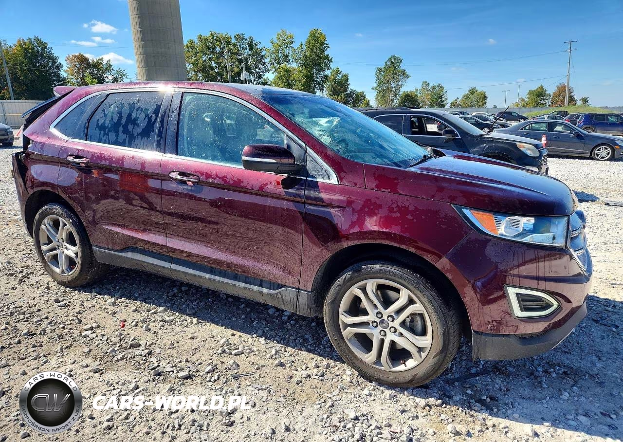 2017 Ford Edge Titanium VIN:2FMPK4K99HBB10191 - 4