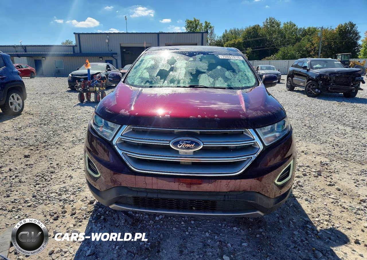 2017 Ford Edge Titanium VIN:2FMPK4K99HBB10191 - 5