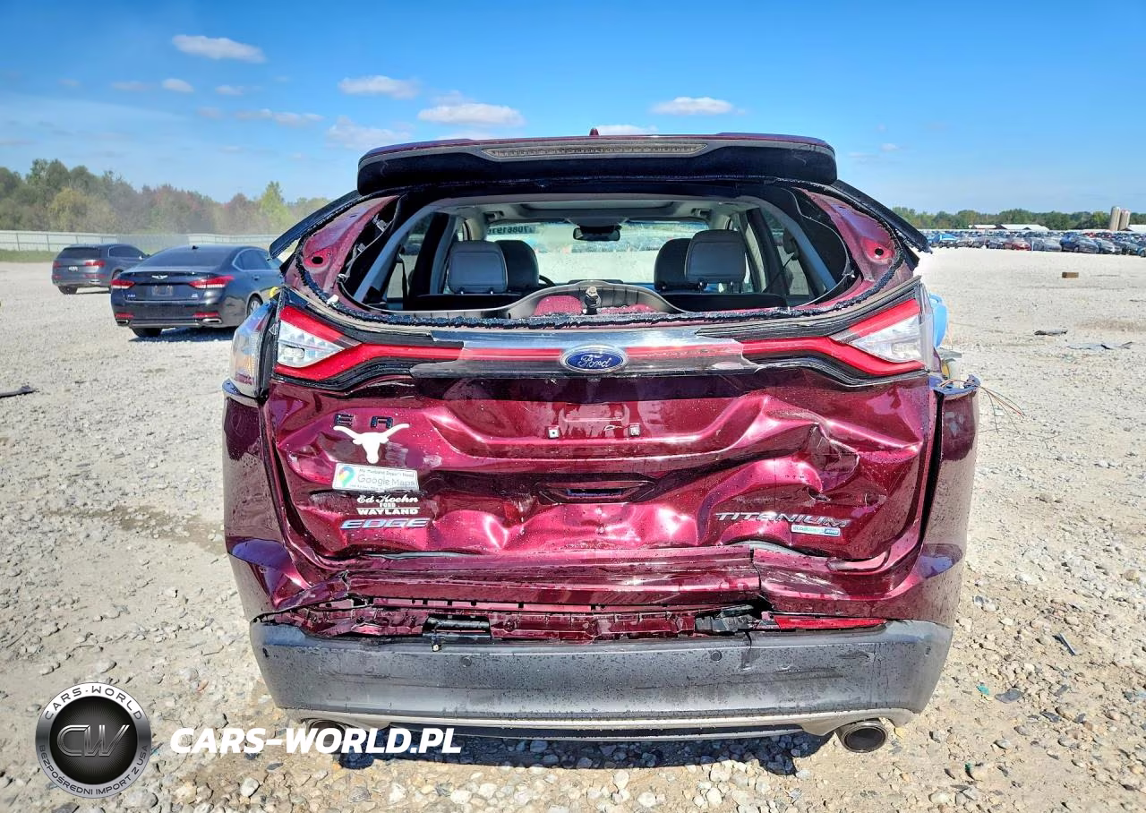 2017 Ford Edge Titanium VIN:2FMPK4K99HBB10191 - 6
