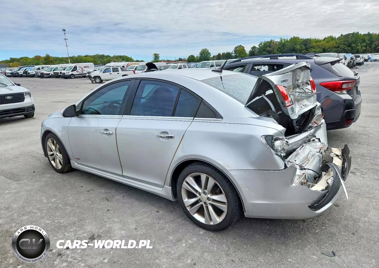 2011 Chevrolet Cruze Ltz VIN:1G1PH5S91B7261124 - 2