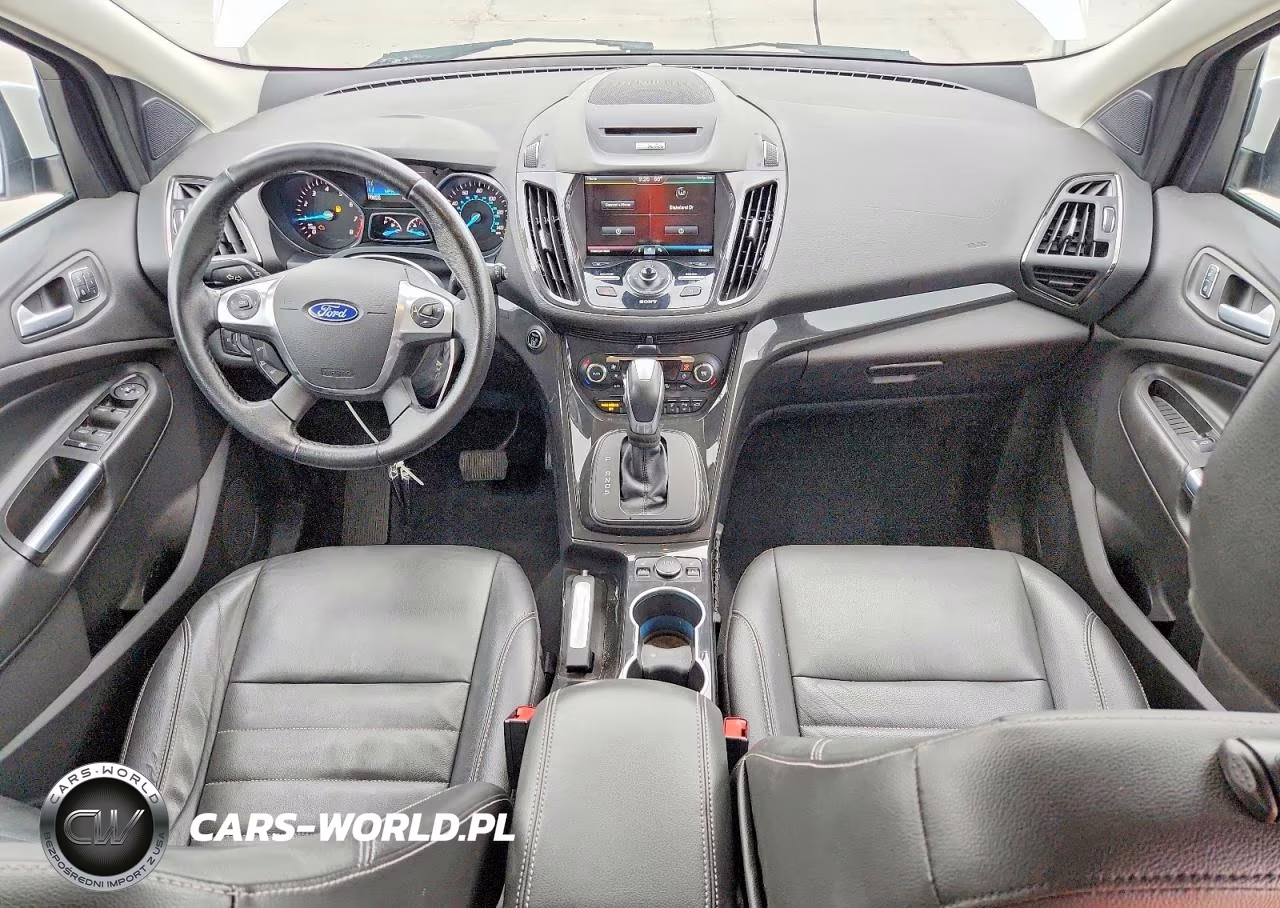 2015 Ford Escape Titanium VIN:1FMCU9JXXFUB01528 - 8