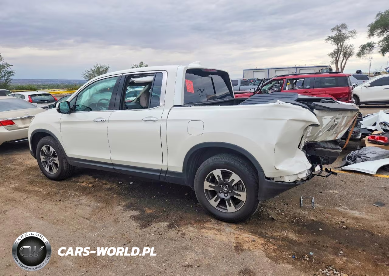 2019 Honda Ridgeline Rtl VIN:5FPYK3F7XKB025714 - 2