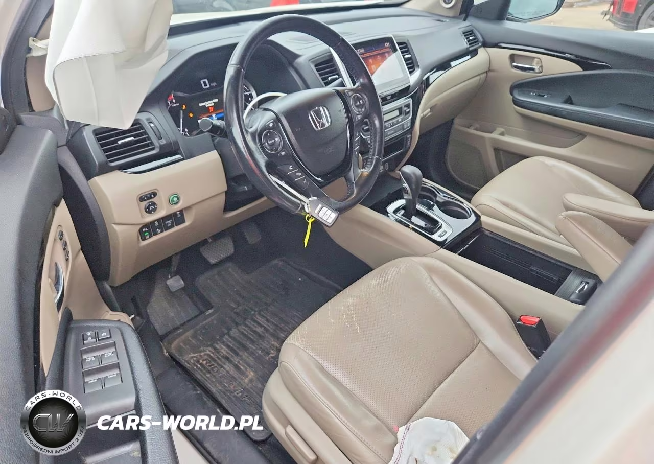 2019 Honda Ridgeline Rtl VIN:5FPYK3F7XKB025714 - 8