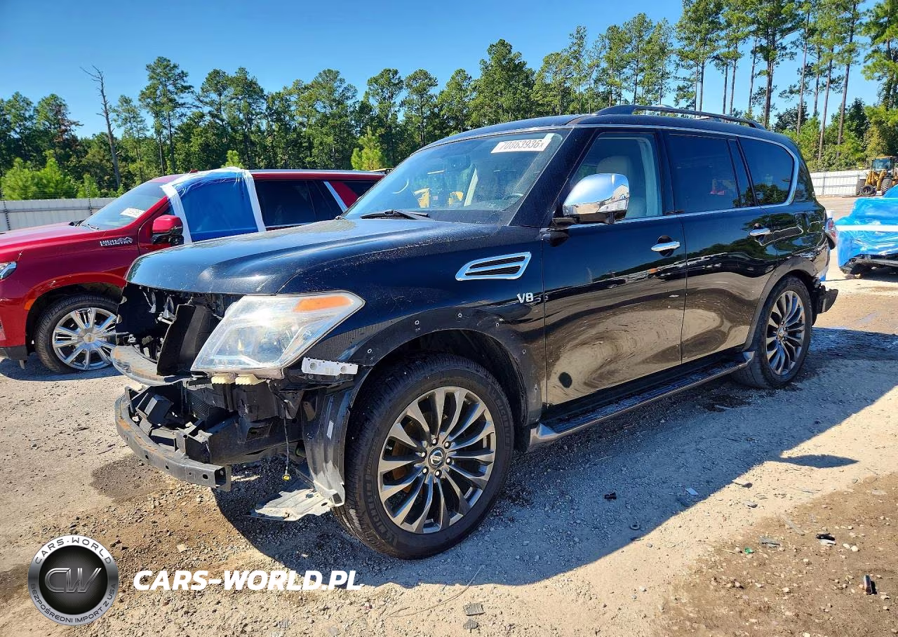 2019 Nissan Armada Sl VIN:JN8AY2NDXKX008660 - 1