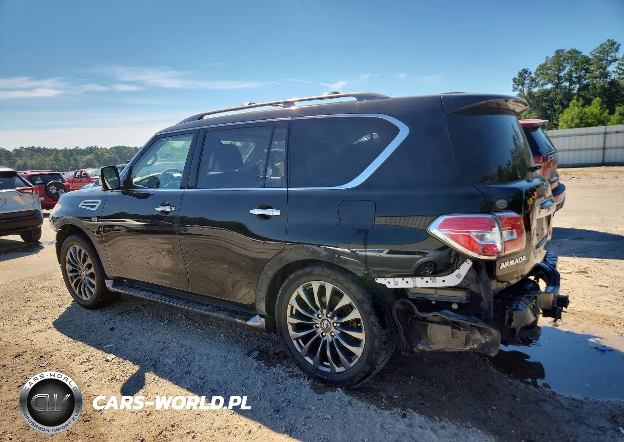 2019 Nissan Armada Sl VIN:JN8AY2NDXKX008660 - 2