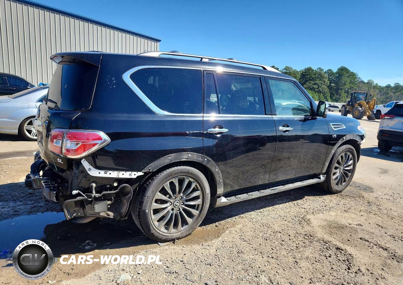 2019 Nissan Armada Sl VIN:JN8AY2NDXKX008660 - 3