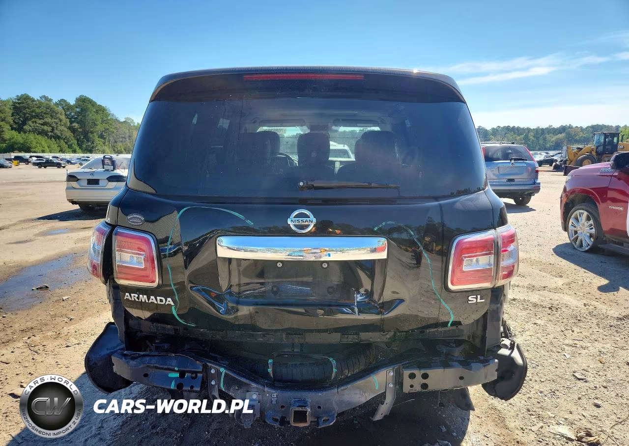 2019 Nissan Armada Sl VIN:JN8AY2NDXKX008660 - 6